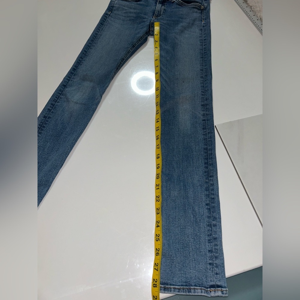 Rag & Bone Sz 27 Denim Jeans Skinny Pockets Brimfield Wash W1502K520 Made In USA - Picture 13 of 15